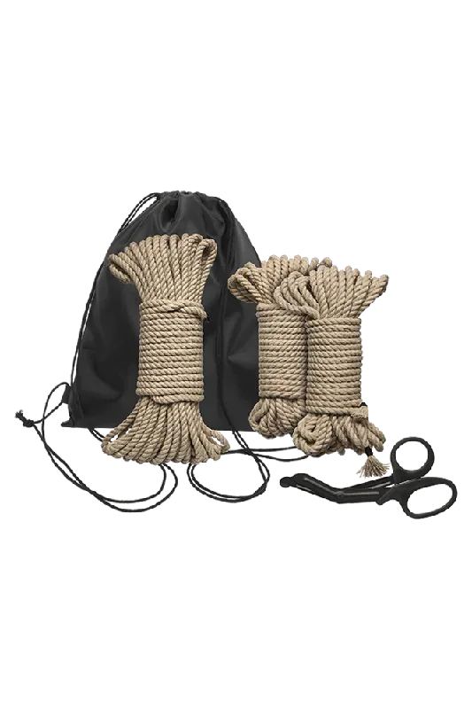 Kink By Doc Johnson - Bind & Tie - Initiation Kit 5pc Rope Kit