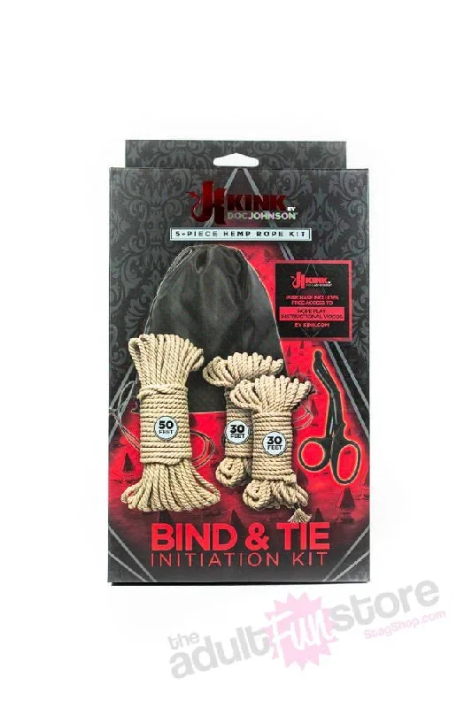 kink-by-doc-johnson-bind-tie-initiation-kit-5pc-rope-kit