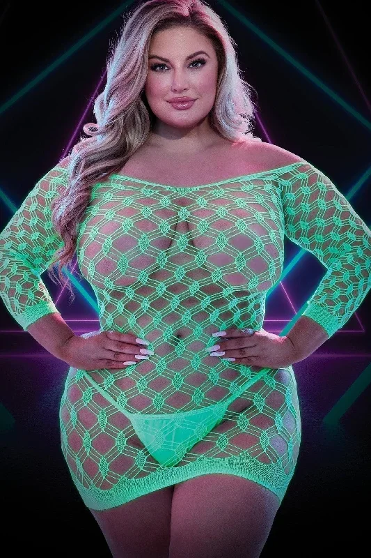 Glow In The Dark Mini Dress