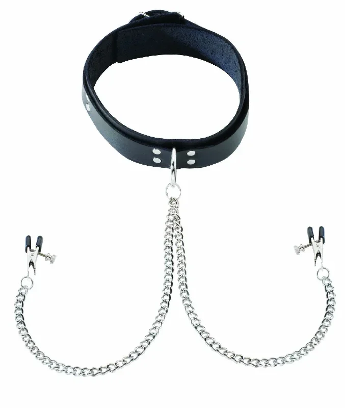 leather-collar-with-nipple-clamps