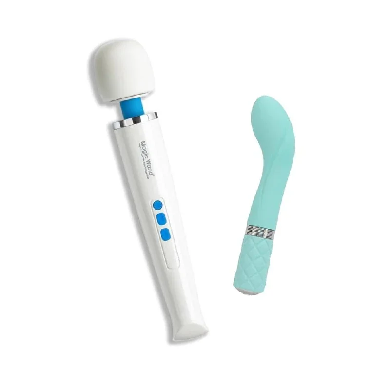 Magic Wand Rechargeable + BMS Pillow Talk Sassy Bundle