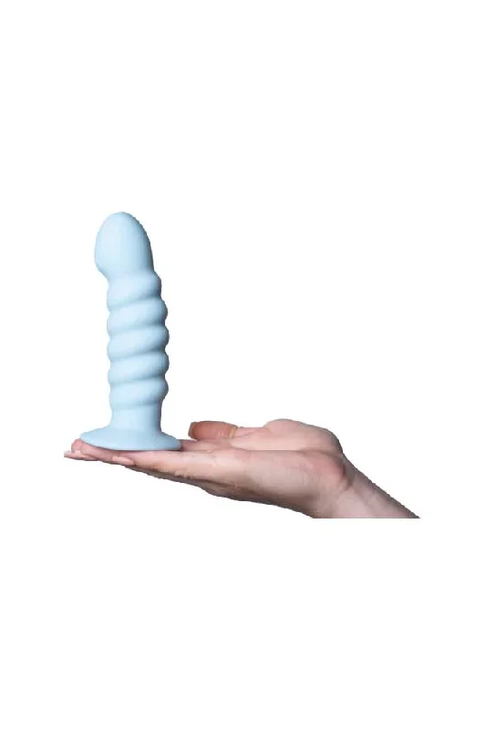 maia-toys-paris-6-ribbed-silicone-dildo-blue