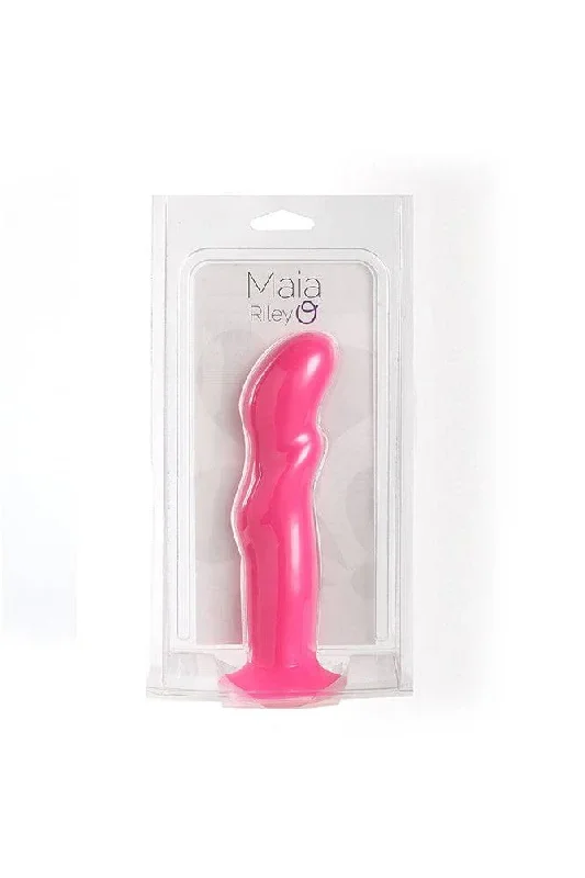 maia-toys-riley-silicone-dildo-various-colours