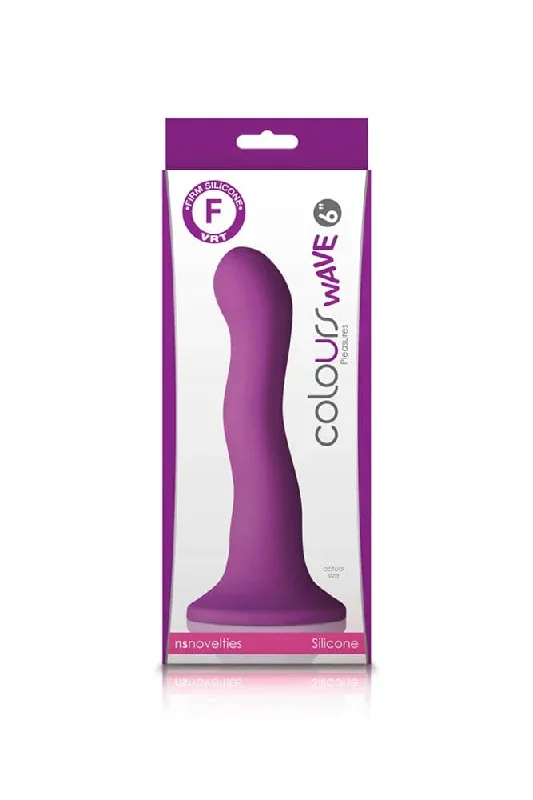 ns-novelties-colours-6-inch-wave-dildo-assorted-colours