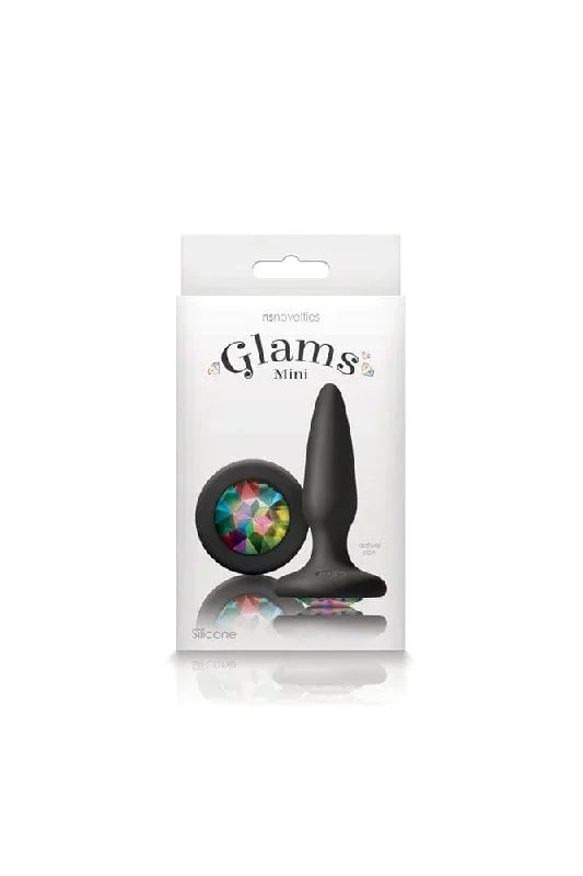 ns-novelties-glams-mini-gem-butt-plug-assorted-colours