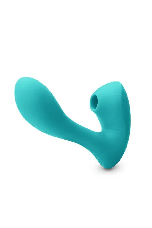 NS Novelties - INYA - Sonnet Dual Suction Vibrator - Teal