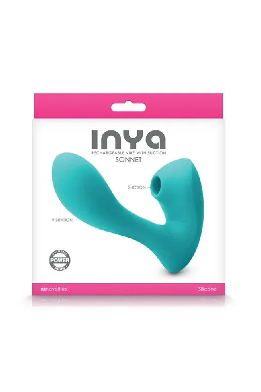 ns-novelties-inya-sonnet-dual-suction-vibrator-teal