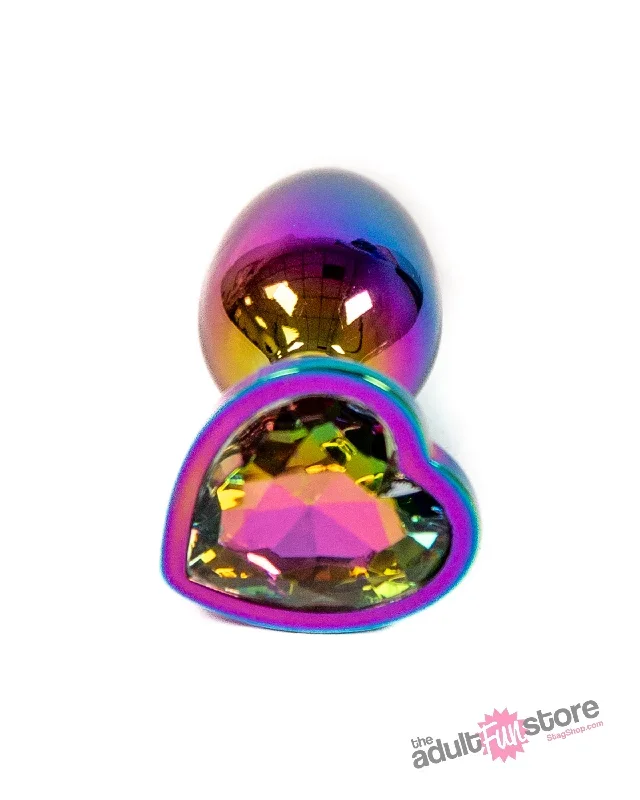 ns-novelties-rear-assets-aluminum-heart-butt-plug-multicolour-rainbow-2-75-inch