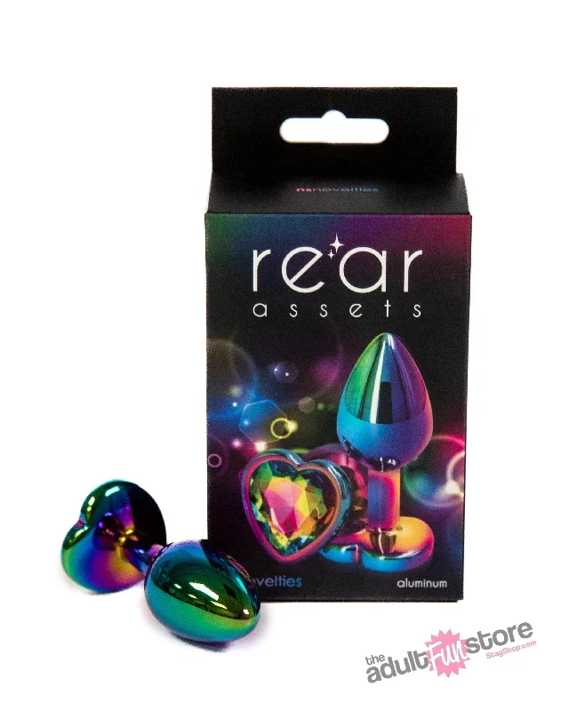 ns-novelties-rear-assets-aluminum-heart-butt-plug-multicolour-rainbow-2-75-inch