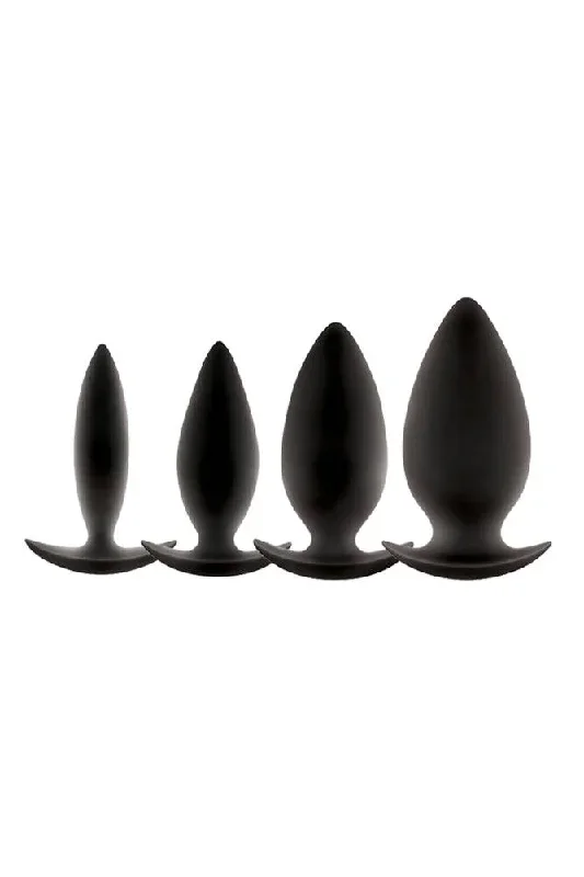 NS Novelties - Renegade - Spade Butt Plug - Black - Assorted Sizes