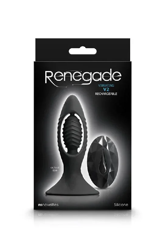 ns-novelties-renegade-v2-vibrating-butt-plug-remote-black