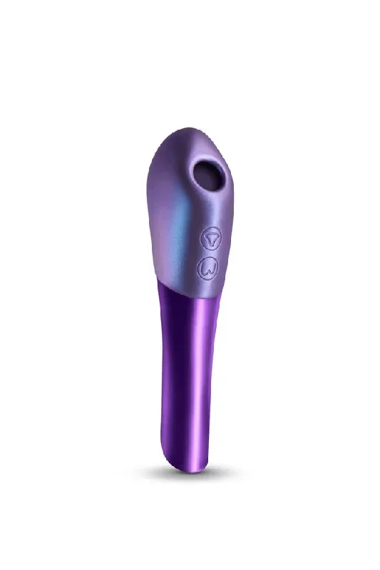 NS Novelties - Seduction - Nuvo Air Pulse Stimulator - Metallic Purple