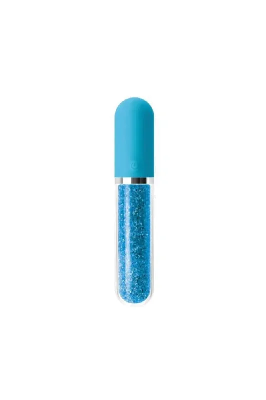 NS Novelties - Stardust - Charm - Crystal Vibrator - Blue