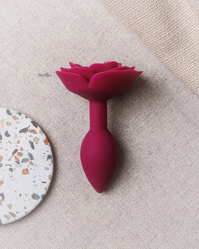 Open Roses Silicone Anal Plug