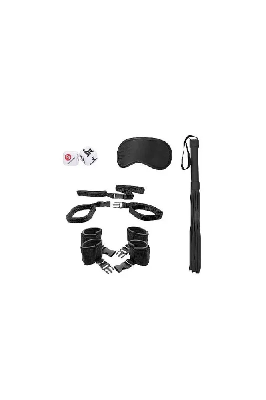 ouch-by-shots-toys-black-white-bed-post-bindings-restraint-kit-black