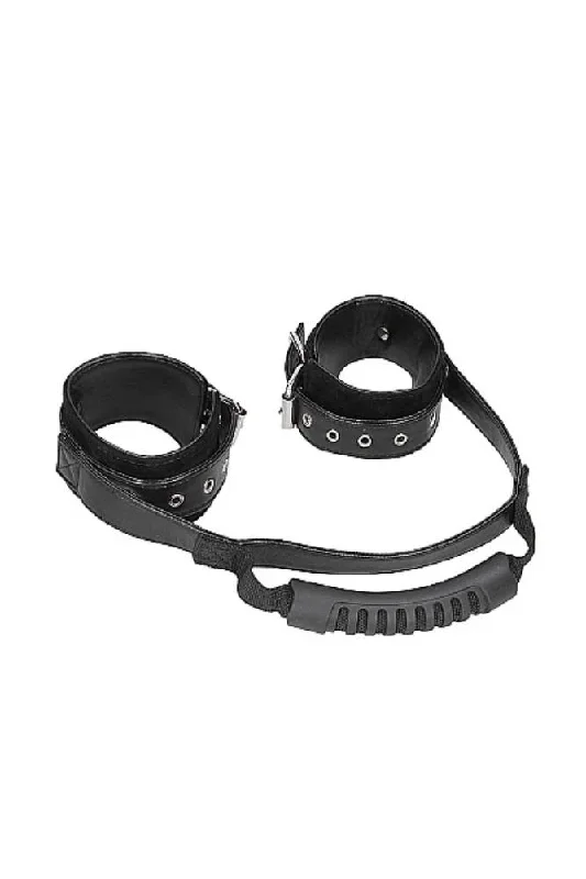 ouch-by-shots-toys-black-white-bonded-leather-hand-cuffs-with-handle-black