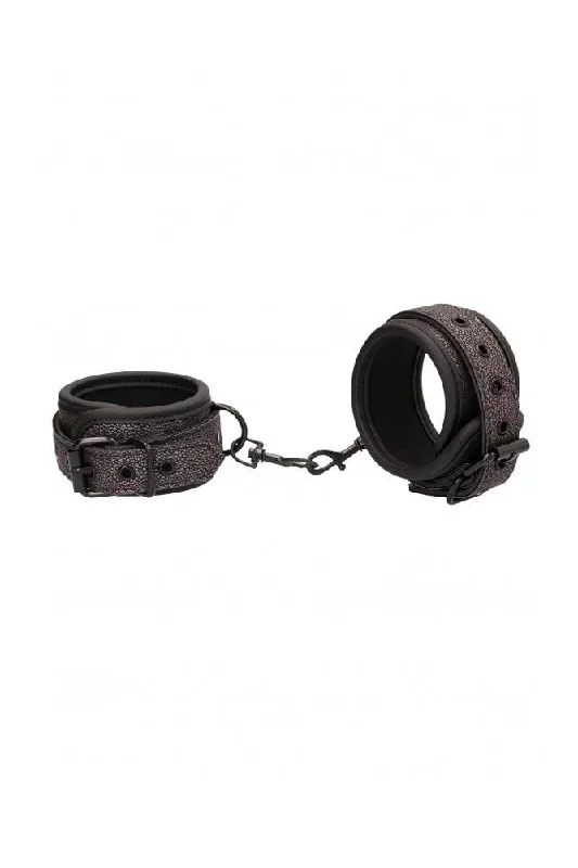 Ouch by Shots Toys - Elegant Wrist Cuffs - Grey