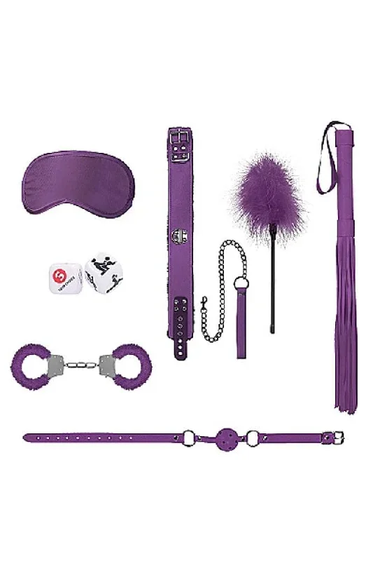 Ouch by Shots Toys - Introductory Bondage Kit 6 - Purple