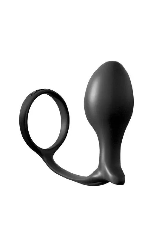 pipedream-anal-fantasy-ass-gasm-cock-ring-advanced-plug-black