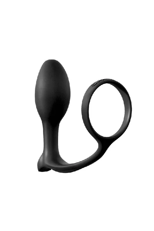 pipedream-anal-fantasy-ass-gasm-cock-ring-beginners-plug-black