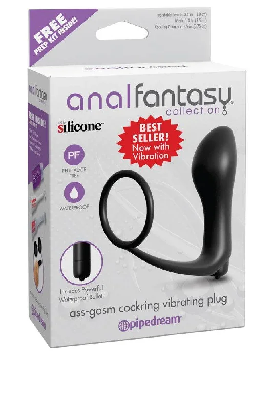 pipedream-anal-fantasy-ass-gasm-vibrating-cock-ring-black