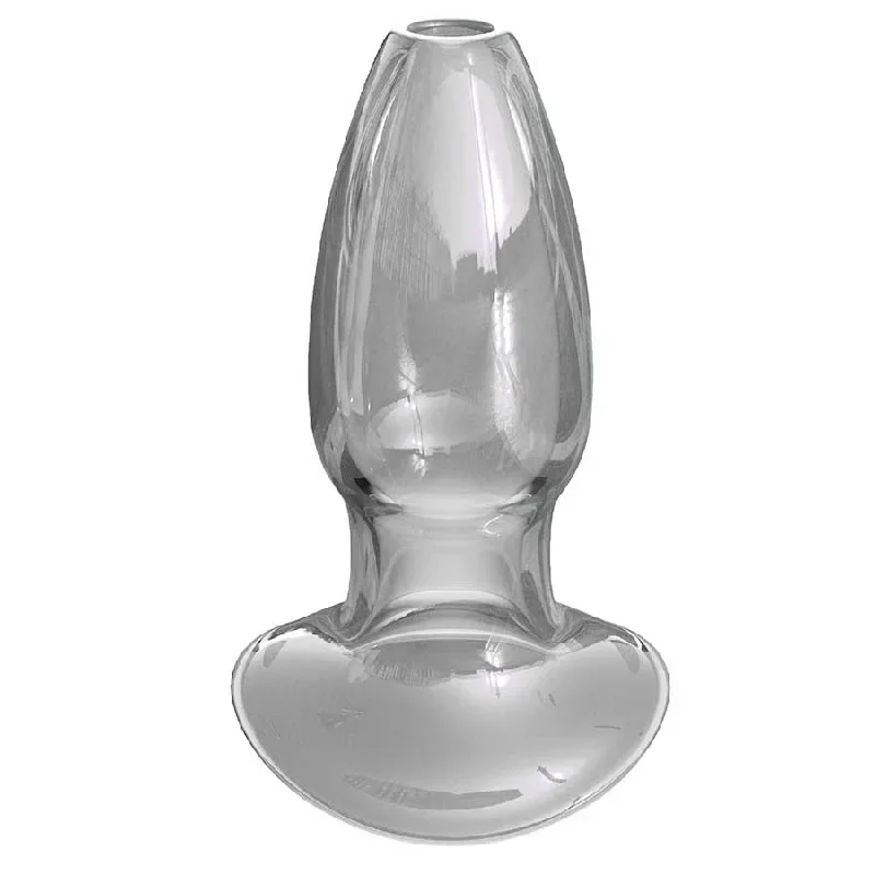 pipedream-anal-fantasy-elite-large-anal-gaper-clear-glass-open-tunnel-butt-plug