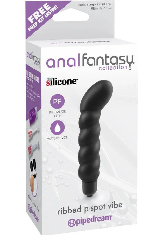 pipedream-anal-fantasy-ribbed-p-spot-vibe-black