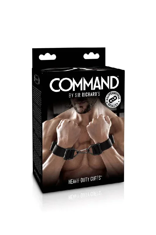 Pipedream - Command by Sir Richard's - Heavy-Duty Cuffs - Black