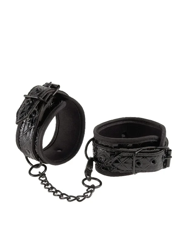 Pipedream - Fetish Fantasy Limited Edition - Couture Soft Handcuffs - Black