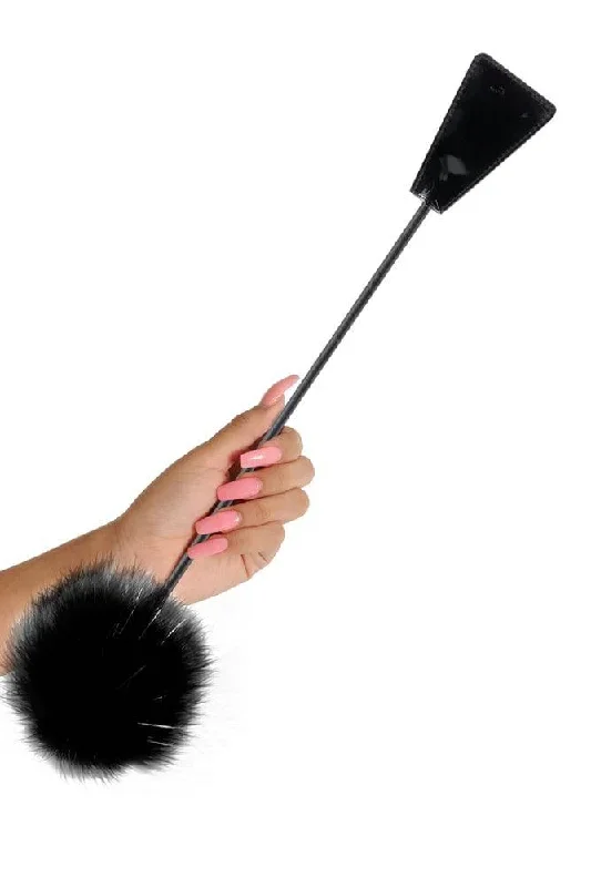 Pipedream - Fetish Fantasy Limited Edition - Feather Tickler & Crop - Black