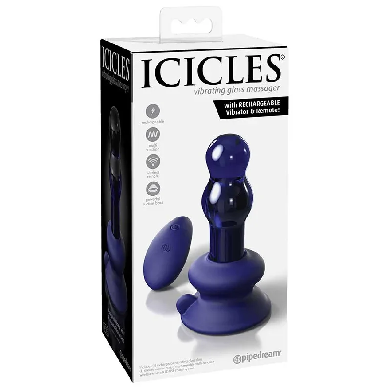 pipedream-icicles-no-83-vibrating-blue-glass-anal-probe