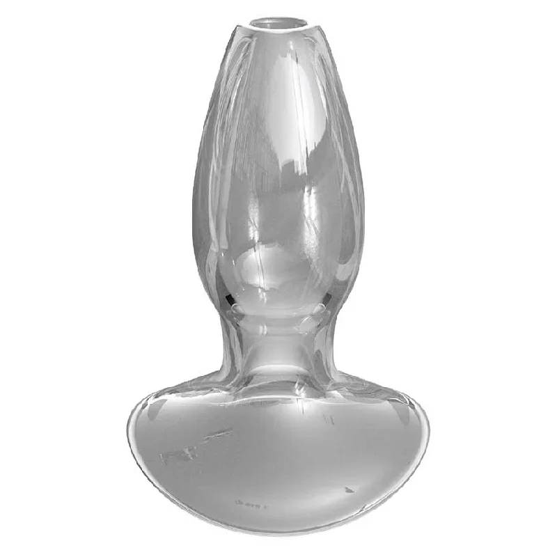 pipedream-products-anal-fantasy-elite-small-anal-gaper-clear-glass-open-tunnel-butt-plug