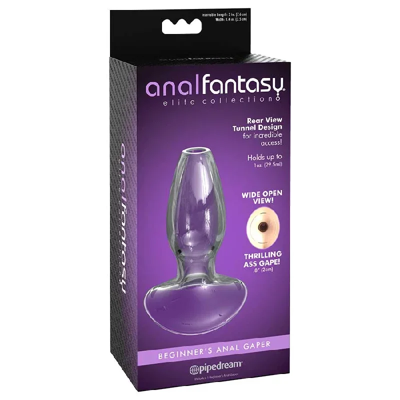 pipedream-products-anal-fantasy-elite-small-anal-gaper-clear-glass-open-tunnel-butt-plug