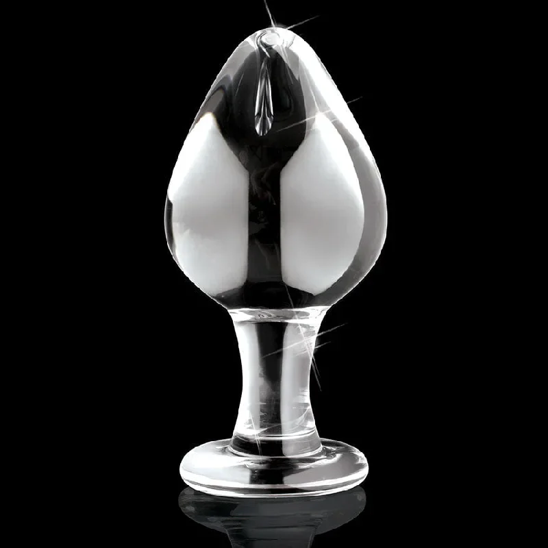 pipedream-products-icicles-no-25-glass-anal-butt-plug