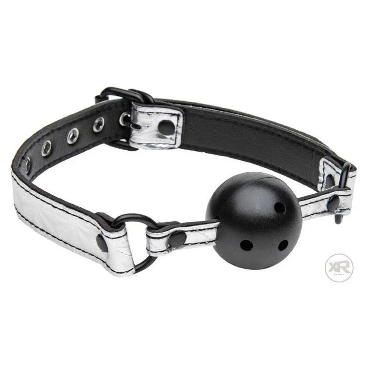 Platinum Bound Gagged Breathable Ball Gag