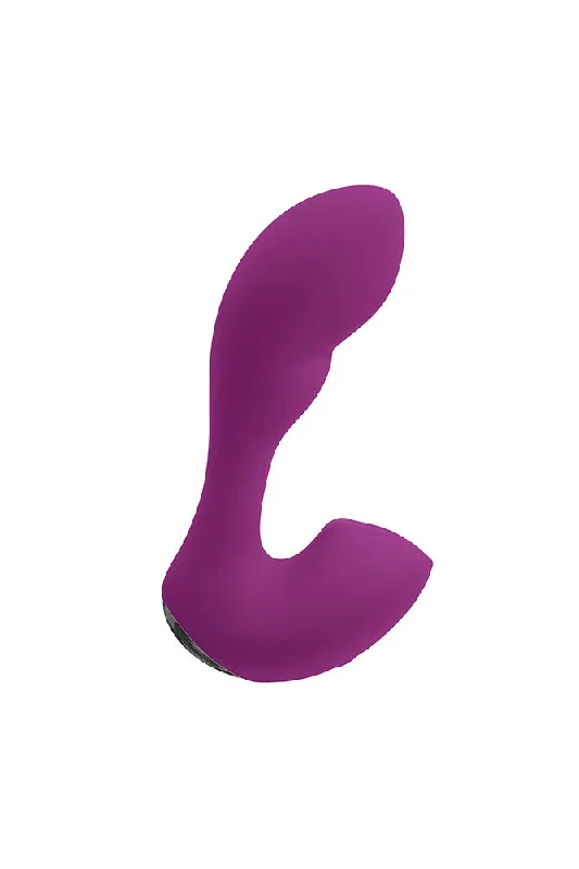 Playboy - Arch Stroking Motion G-Spot Vibrator - Purple