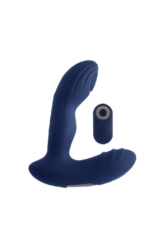 Playboy - Pleasure Pleaser Warming & Tapping Prostate Massager - Blue