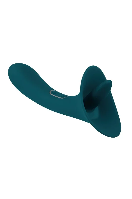 playboy-true-indulgence-dual-ended-flickering-tongue-vibrator-teal