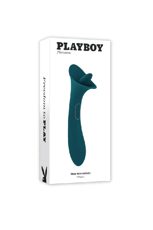 playboy-true-indulgence-dual-ended-flickering-tongue-vibrator-teal