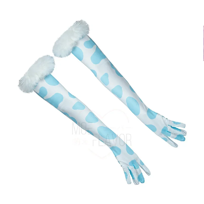 Winter Plush Cow Gloves