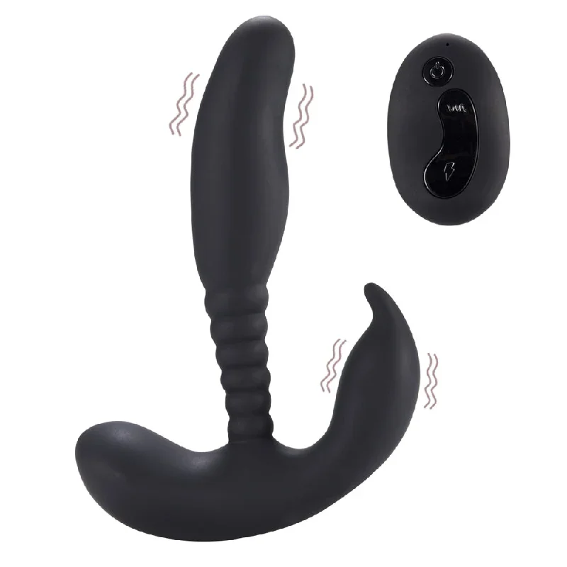 Dual Vibrating Perineum & Prostate Stimulator With Remote