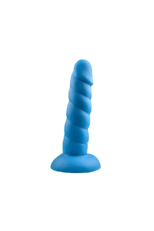 Rock Candy Toys - Suga Daddy - 5.5 Inch Silicone Dildo - Blue