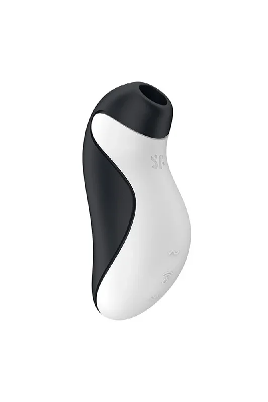 Satisfyer - Orca Air Pulse Clitoral Stimulator with Vibration - Black/White