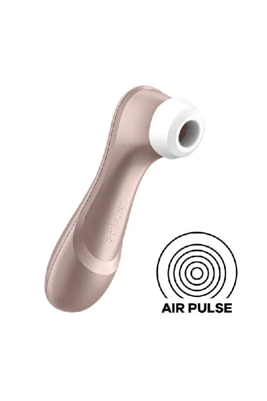 Satisfyer - Pro 2 Generation 2 Air Pulse Clitoral Stimulator - Rose Gold