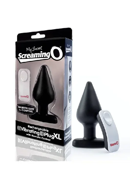 screaming-o-my-secret-charged-xl-plug-black