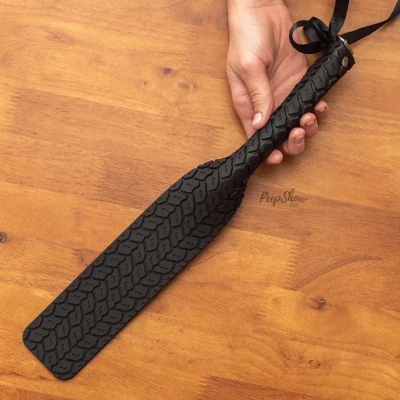 Sei Mio Tyre Paddle - Tire-Tracks Imprint Spanking Paddle