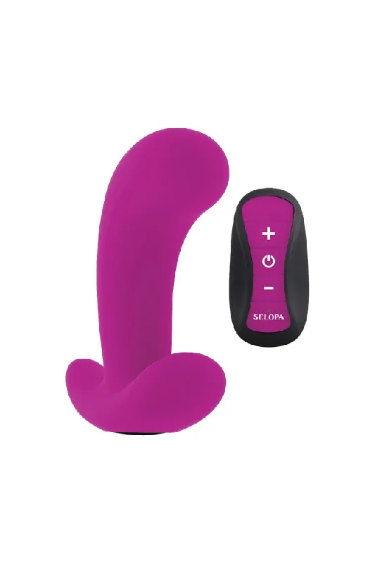 Selopa - Hooking Up Remote Controlled Butt Plug - Pink