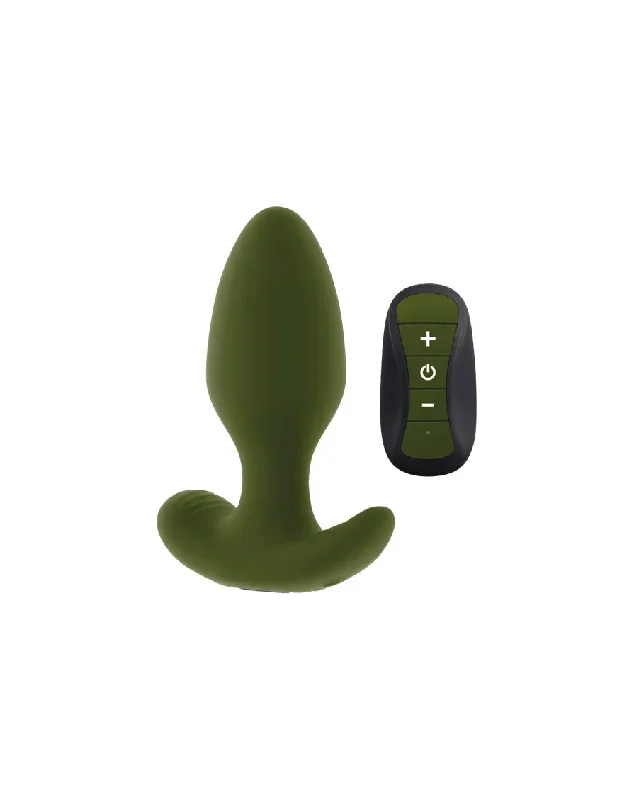 Selopa - The Colonel Remote Controlled Butt Plug - Green