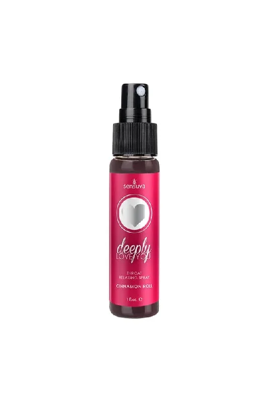 Sensuva - Deeply Love You - Throat Relaxing Spray - 1oz - Cinnamon