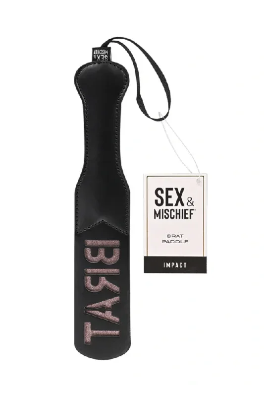 Sex & Mischief - Brat Paddle - Black